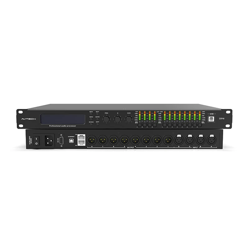 96K 4in 8out Speaker Management -prosessori